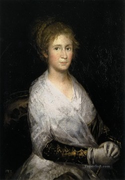  Bay Pintura al %C3%B3leo - Retrato que se cree que es Josepha Bayeu Francisco de Goya